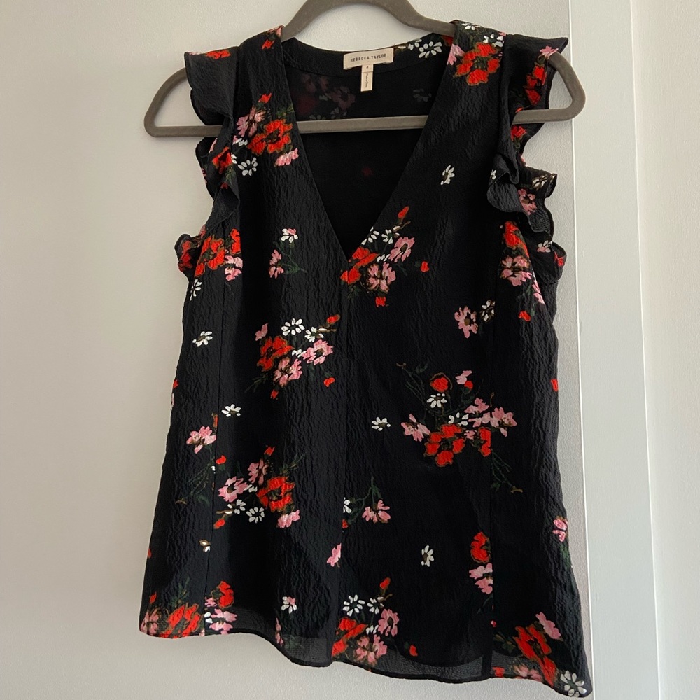 Rebecca Taylor flutter sleeve